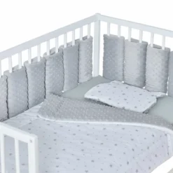 Tour de lit 10 pièces modulable minky