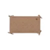 Tour de parc 180x30cm check knit - biscu