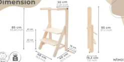 Tour d'observation montessori pliable