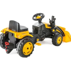 Tracteur à pédales avec pelle de chargem
