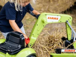 Tractopelle enfant claas arion 410 avec remorque + excavatrice 2 à 5 ans - falk