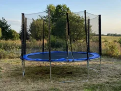 Trampoline atlas ø 2,44 m bleu - jardideco