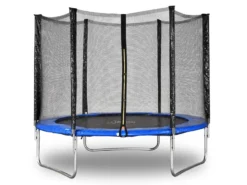 Trampoline atlas ø 2,44 m bleu - jardideco