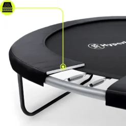 Trampoline de jardin enfant 244cm (8ft) avec filet de sécurité et échelle