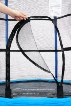Trampoline enfant à filet de protection