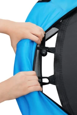 Trampoline enfant à filet de protection