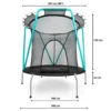 Trampoline enfant filet de sécurité 167