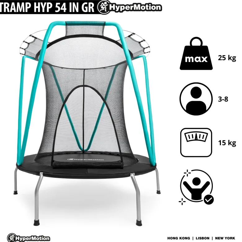 Trampoline enfant filet de sécurité 137