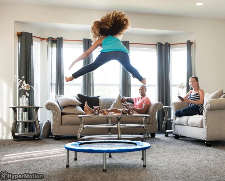 Trampoline fitness max 25kg pliable