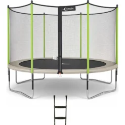Trampoline jumpi taupe et vert 430