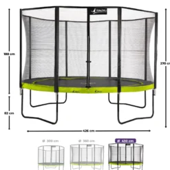 Trampoline punchi vert 430