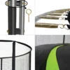 Trampoline punchi vert 360