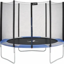 Trampoline ralli bleu et gris ø300