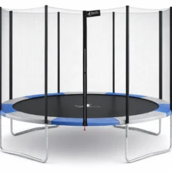 Trampoline ralli bleu-gris ø430