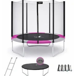 Trampoline ralli rose ø300