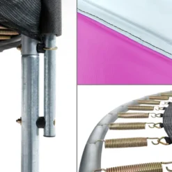 Trampoline ralli rose ø300