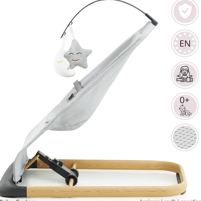 Transat bébé bascule réglable 9 kg max