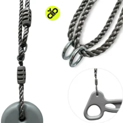 Trapèze de gymnastique hypermotion à cordes réglables pour enfants