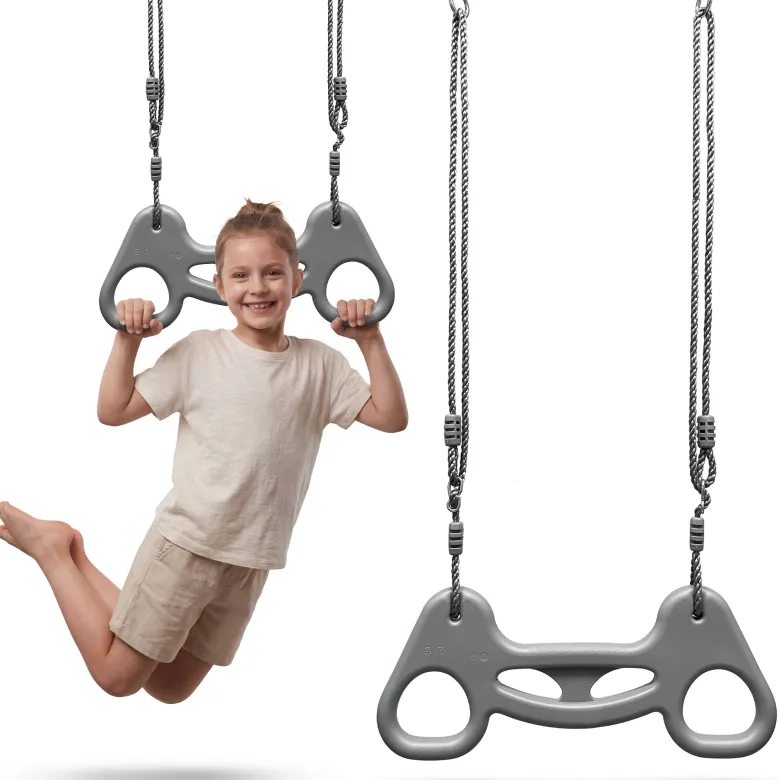 Trapèze de gymnastique hypermotion à cordes réglables pour enfants