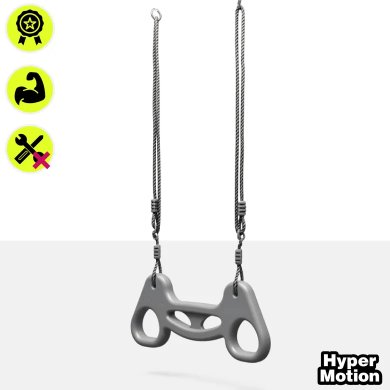 Trapèze de gymnastique hypermotion à cordes réglables pour enfants