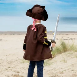 Tricorne cap'tain kidd + bandana - déguisement Unique