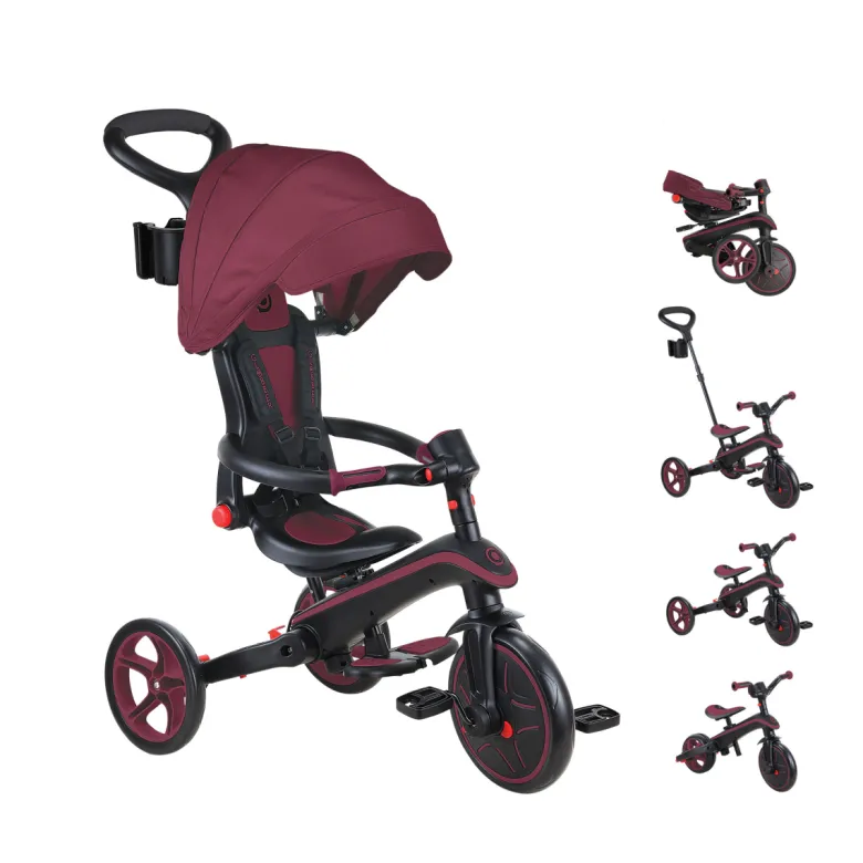 Tricycle explorer 4-en-1 évolutif et pli