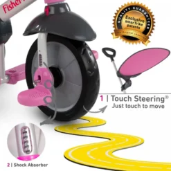 Tricycle smartrike rose