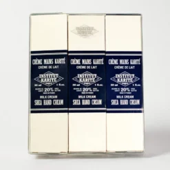 Trio crèmes mains au karité crème de lait