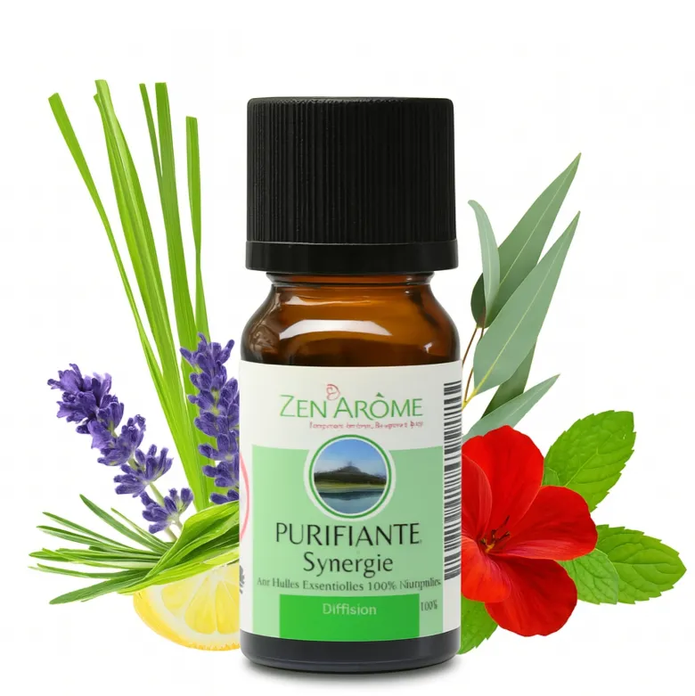 Trio de synergies prêtes à diffuser zenitude, relaxante & purifiante