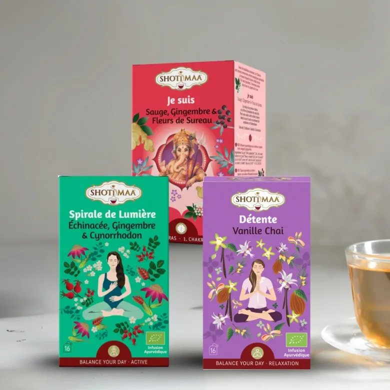 Trio d'infusions bio du rituel
