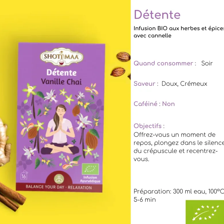 Trio d'infusions bio du rituel