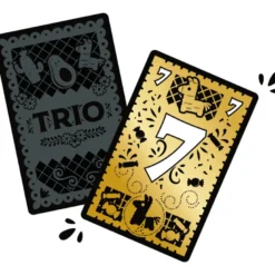 Trio jeu de cartes