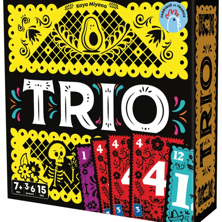 Trio jeu de cartes