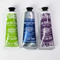 Trio parisien crèmes mains crème de lait, verveine et lavande