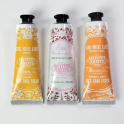 Trio parisien crèmes mains rose mademoiselle, jasmin et amande & miel