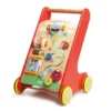 Trotteur d'activité en bois pour bébé