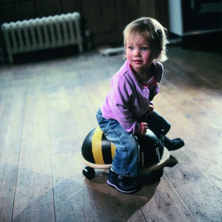 Trotteur en bois 'souris' - petit modèle