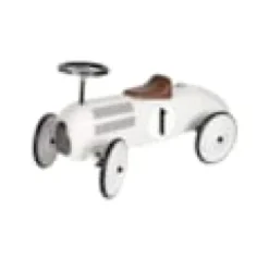 Trotteur numéro 1 blanc métal