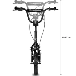 Trottinette enfant avec grandes roues gonflables et freins à main