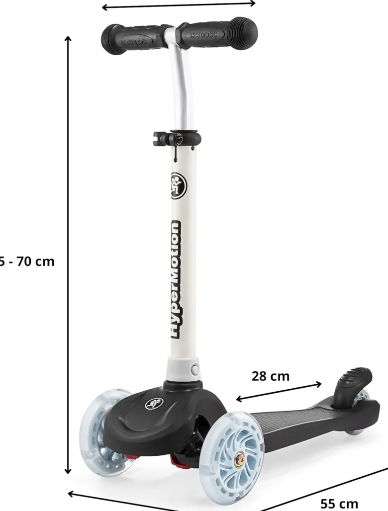 Trottinette enfant 50kg max 3 roues