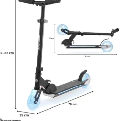 Trottinette enfant +5 max 50kg pliable