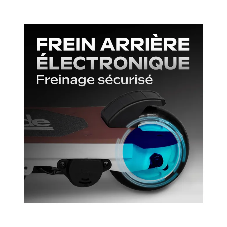 Trottinette enfant urbanglide ride 55 rouge sécurité et légèreté