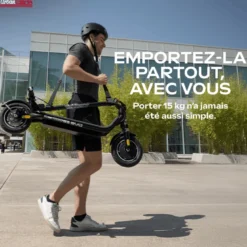 Trottinette électrique adulte urbanglide 85 evo – ipx5 résistante à l'eau