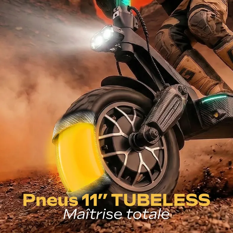 Trottinette électrique – frein à disque hydraulique – batterie 52v 20ah