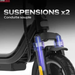 Trottinette électrique – moteur 450w – batterie 21.6v&nbsp;10ah – poids 16kg