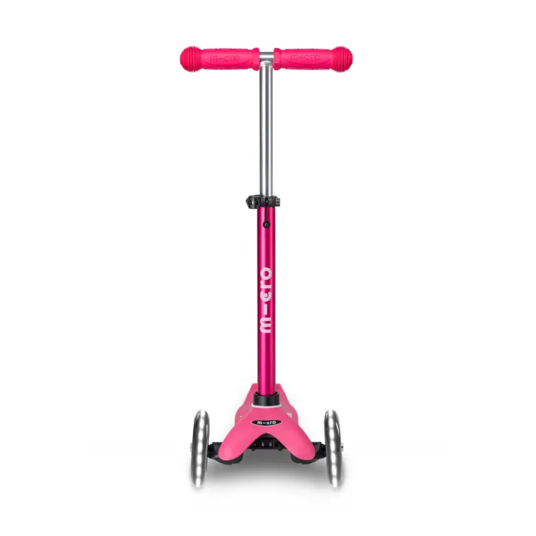 Trottinette mini deluxe led - rose