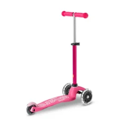 Trottinette mini deluxe led - rose