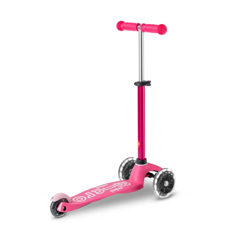 Trottinette mini deluxe led - rose