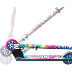 Trottinette pliable enfant razor tie-dye