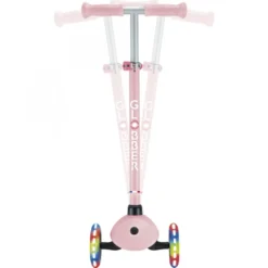 Trottinette primo lights rose pastel